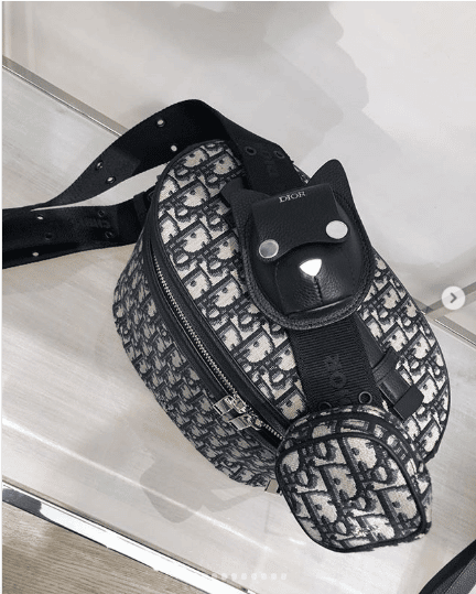 Dior Homme Oblique Weekender Bag - Black Weekenders, Bags - HMM47963
