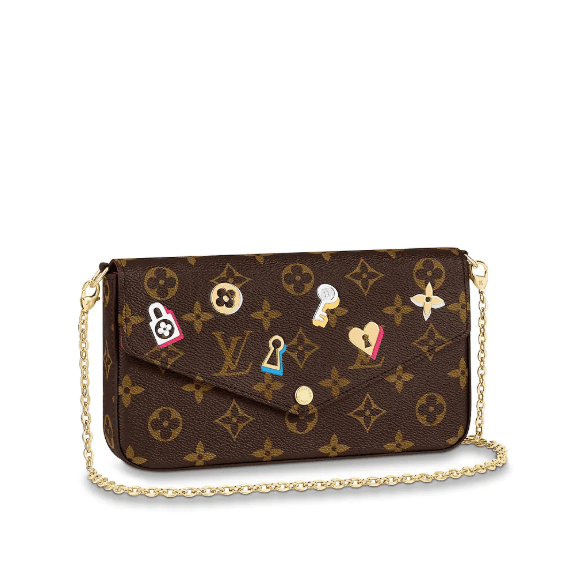 Louis Vuitton Metis bag Capsule Love Lock collection Brown Leather