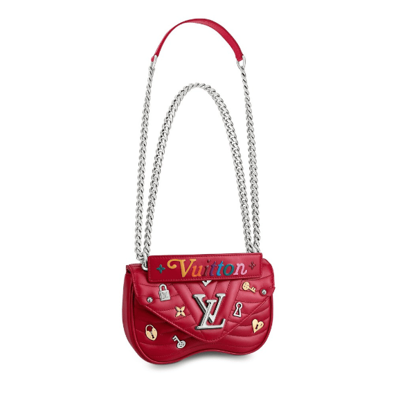 Pre-owned Louis Vuitton 2018 New Wave Love Lock Heart Crossbody