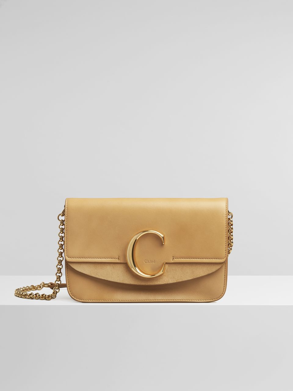 Chloe C Chain Clutch Leather at 1stDibs  chloe c clutch with chain, chloe  c chain clutch bag, chloe mini c bag