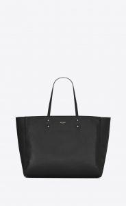 Saint Laurent Black Vis Medium Tote Bag