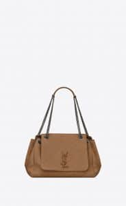 Saint Laurent Caraway Vintage Leather Nolita Medium Chain Bag