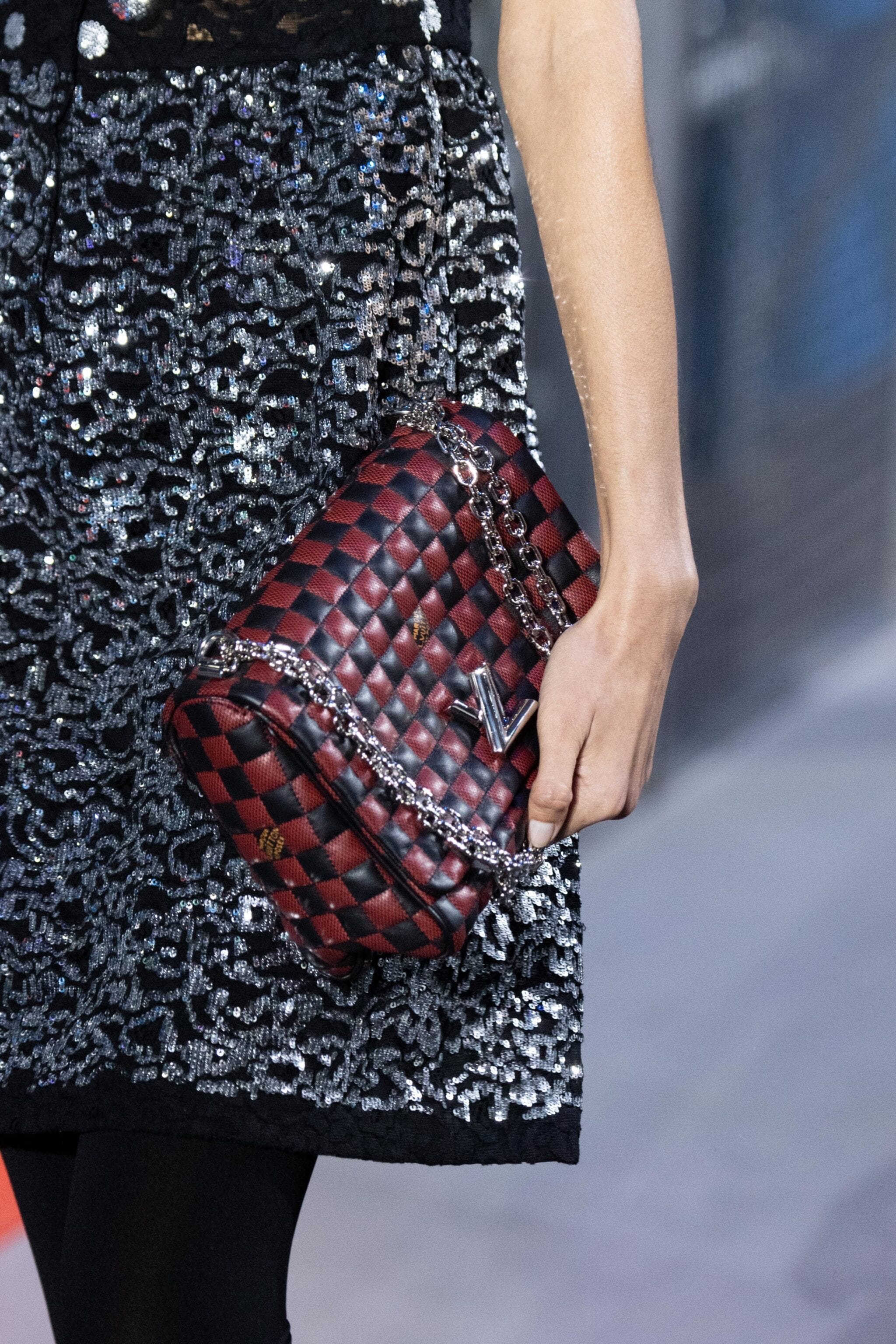 Rare 2019 Louis Vuitton Mono Damier Cube Tote, Luxury, Bags