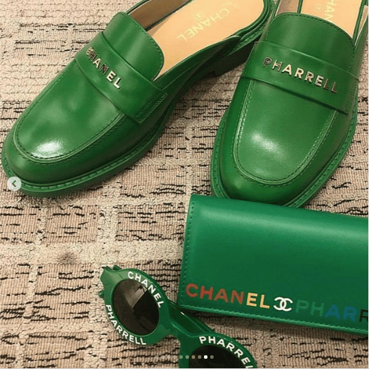 chanel pharrell capsule sneakers
