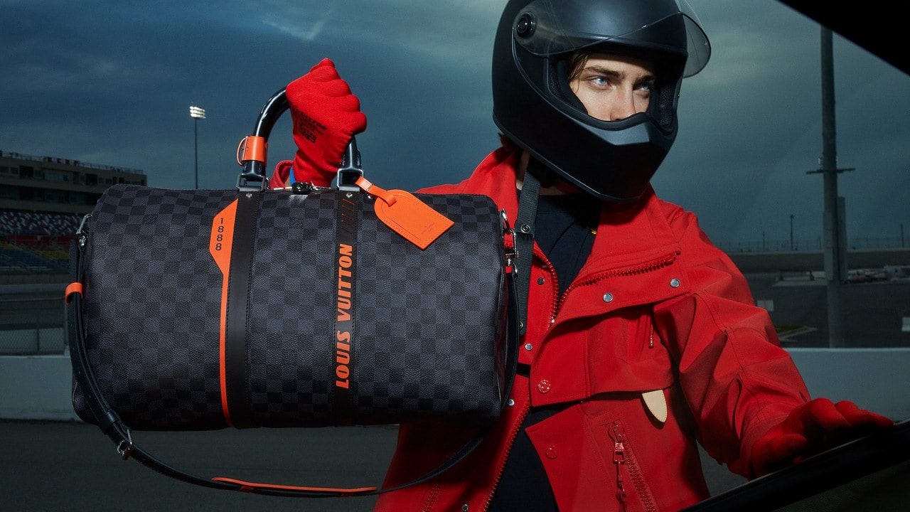 Louis Vuitton Damier Cobalt Race Collection From Men's Spring 2019 -  Spotted Fashion