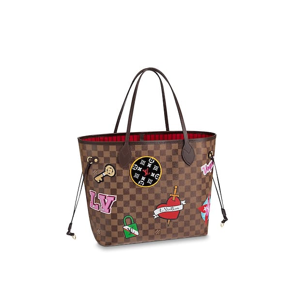 Louis Vuitton Neverfull Sizes GM and MM — Topknots and Pearls