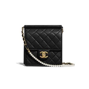 chanel mini with pearls