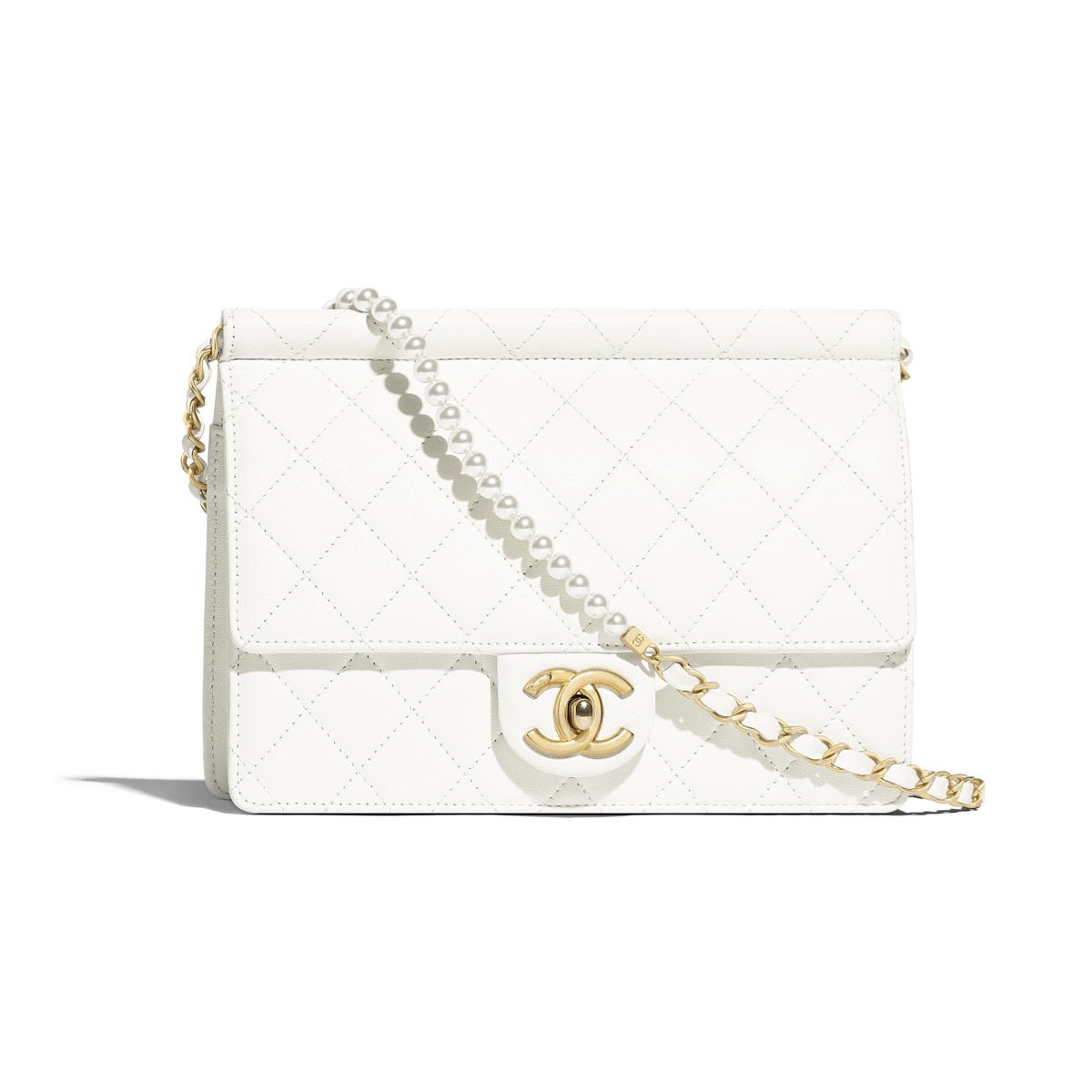 chanel mini with pearls