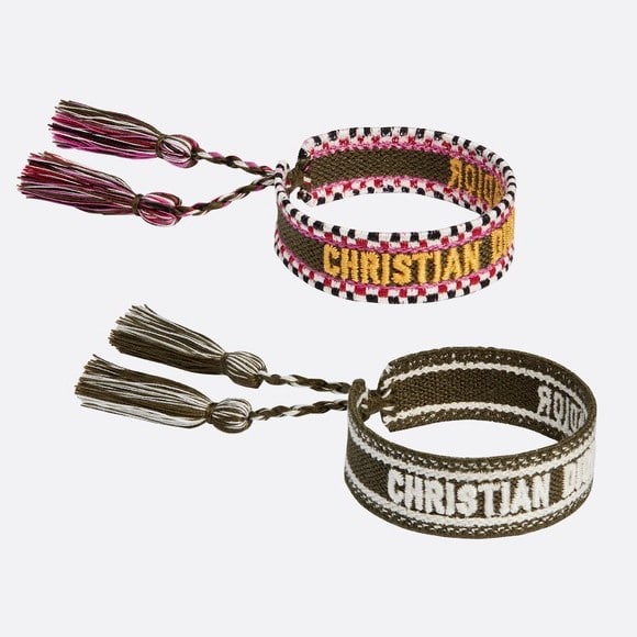 Christian Dior J'ADIOR Colorblock Friendship Bracelet Set