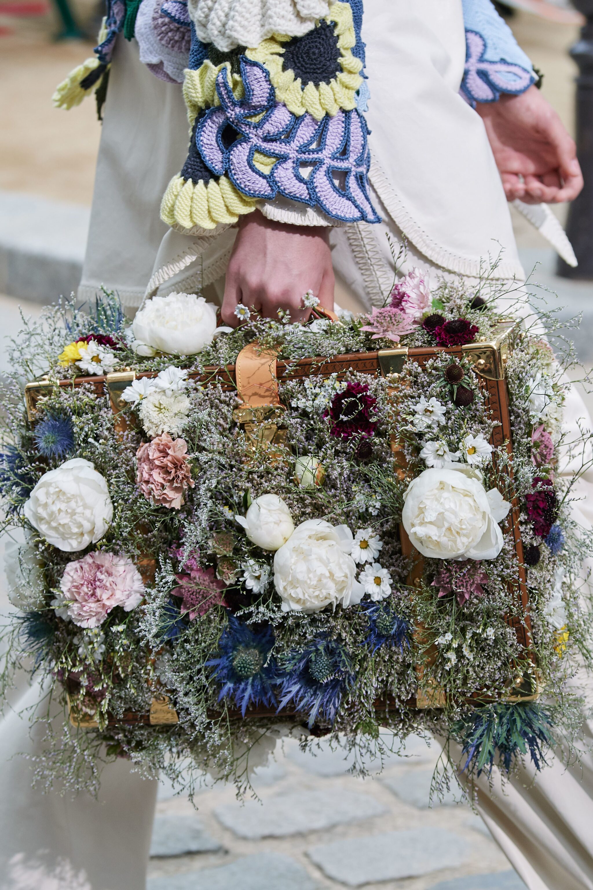 Spring flowers inspire Louis Vuitton menswear collection