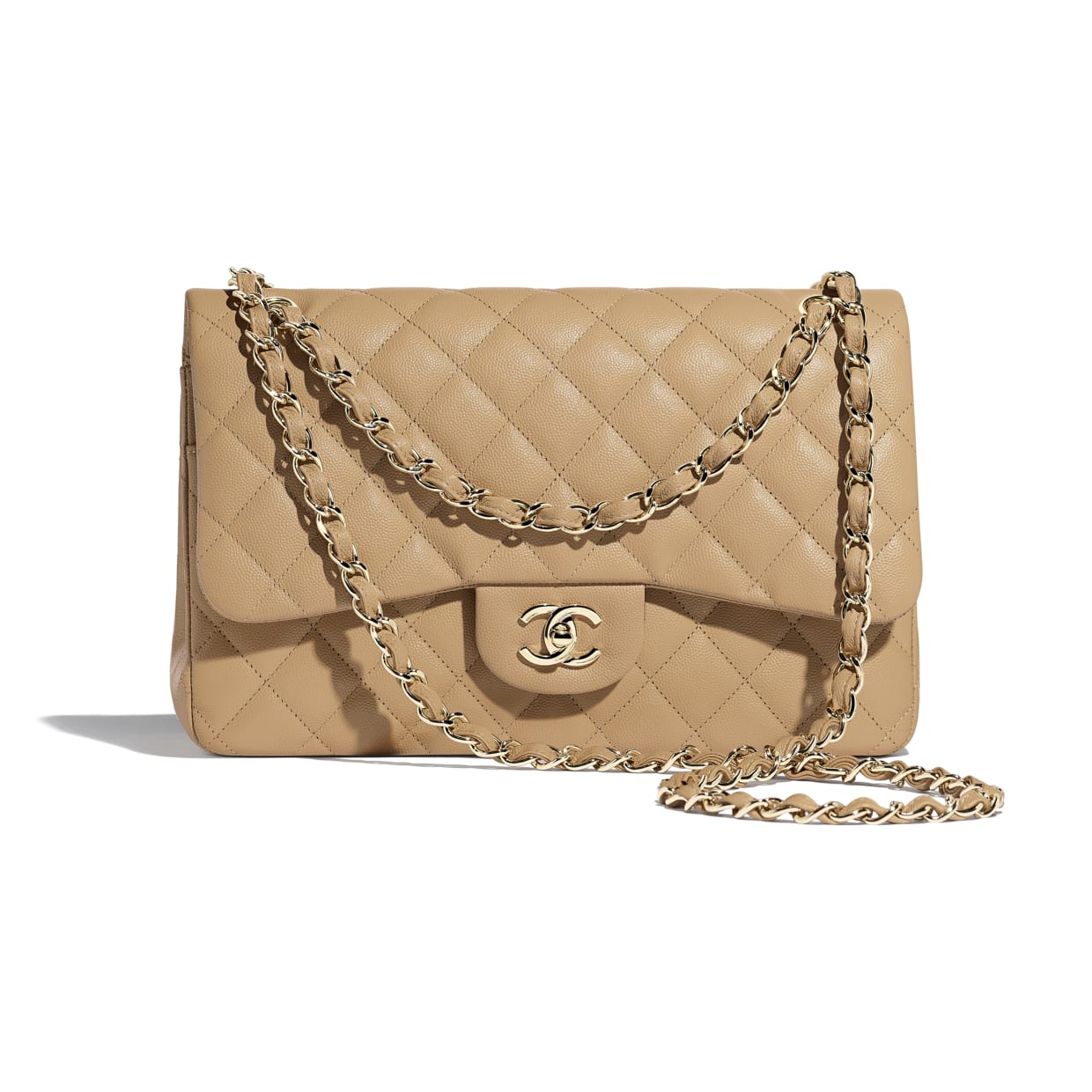 Túi Xách Chanel Classic Flap Bag Medium khóa vàng  Centimetvn