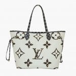 Louis Vuitton Neverfull NM Tote Limited Edition Jungle Monogram Giant MM  Black 2194031