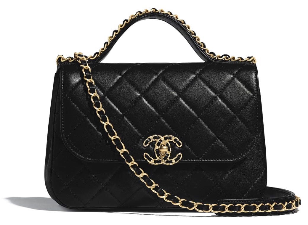 Chanel Chain Infinity Bag Reference Guide - Spotted Fashion