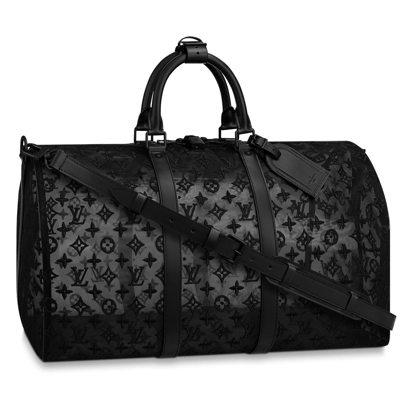 070123 SNEAK PEAK LIKE NEW Louis Vuitton Keepall Bandouliere 50 Monogr –  KimmieBBags LLC