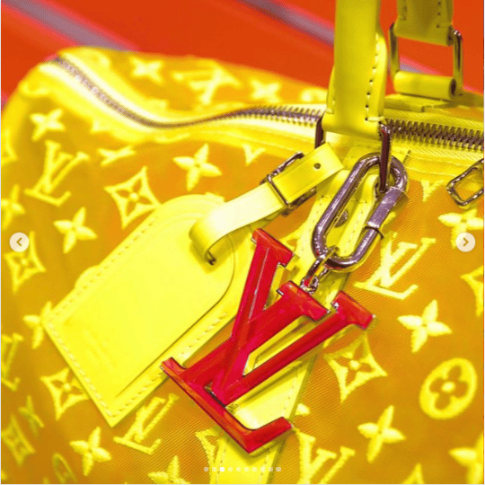 Louis Vuitton Keepall Ultra Limited Edition Triangle Monogram Mesh 50 –  Redo Luxury