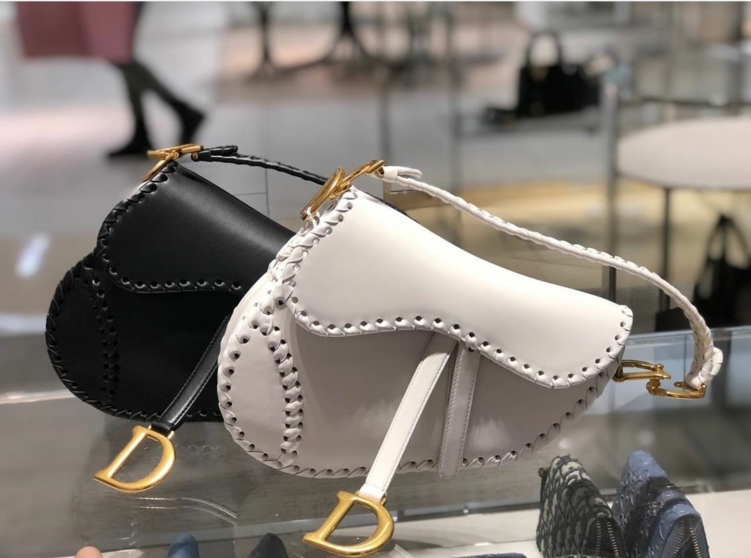 Dior Saddle Bag featuring Braided Edges - Spotted Fashion