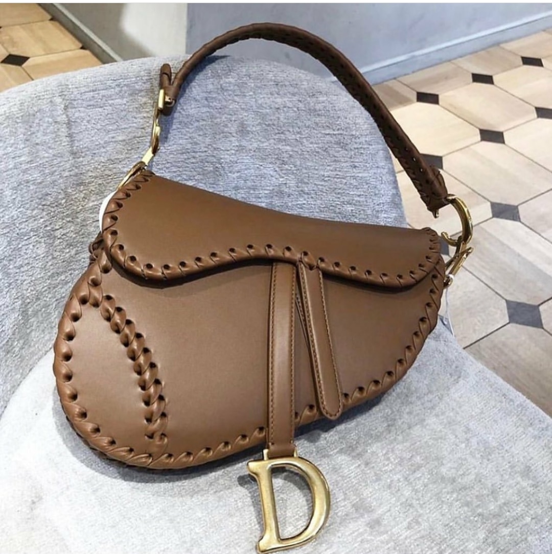 Dior Saddle Bag featuring Braided Edges - Spotted Fashion