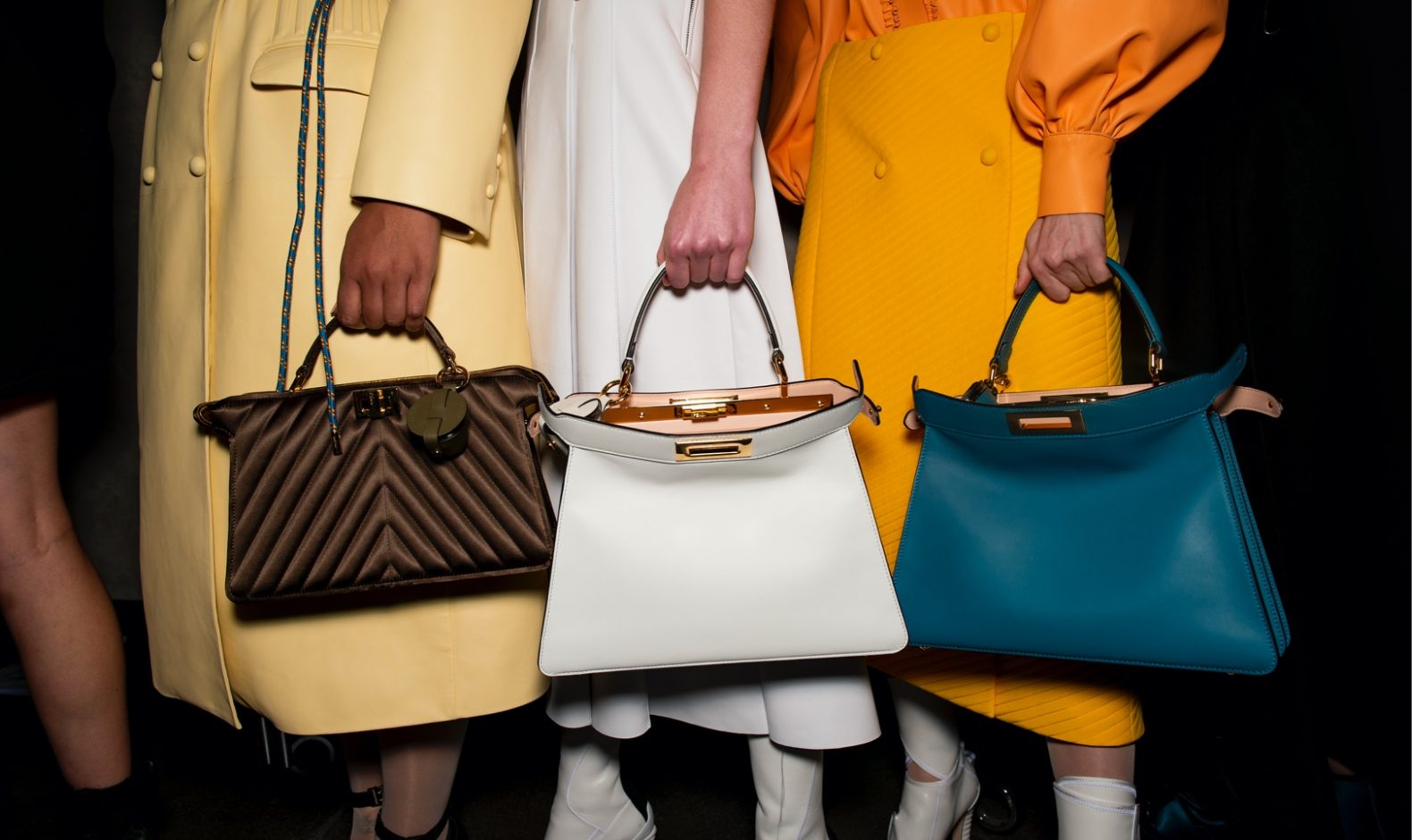 Fendi Fall Winter 2020 Runway Bag Collection featuring Packaging ...