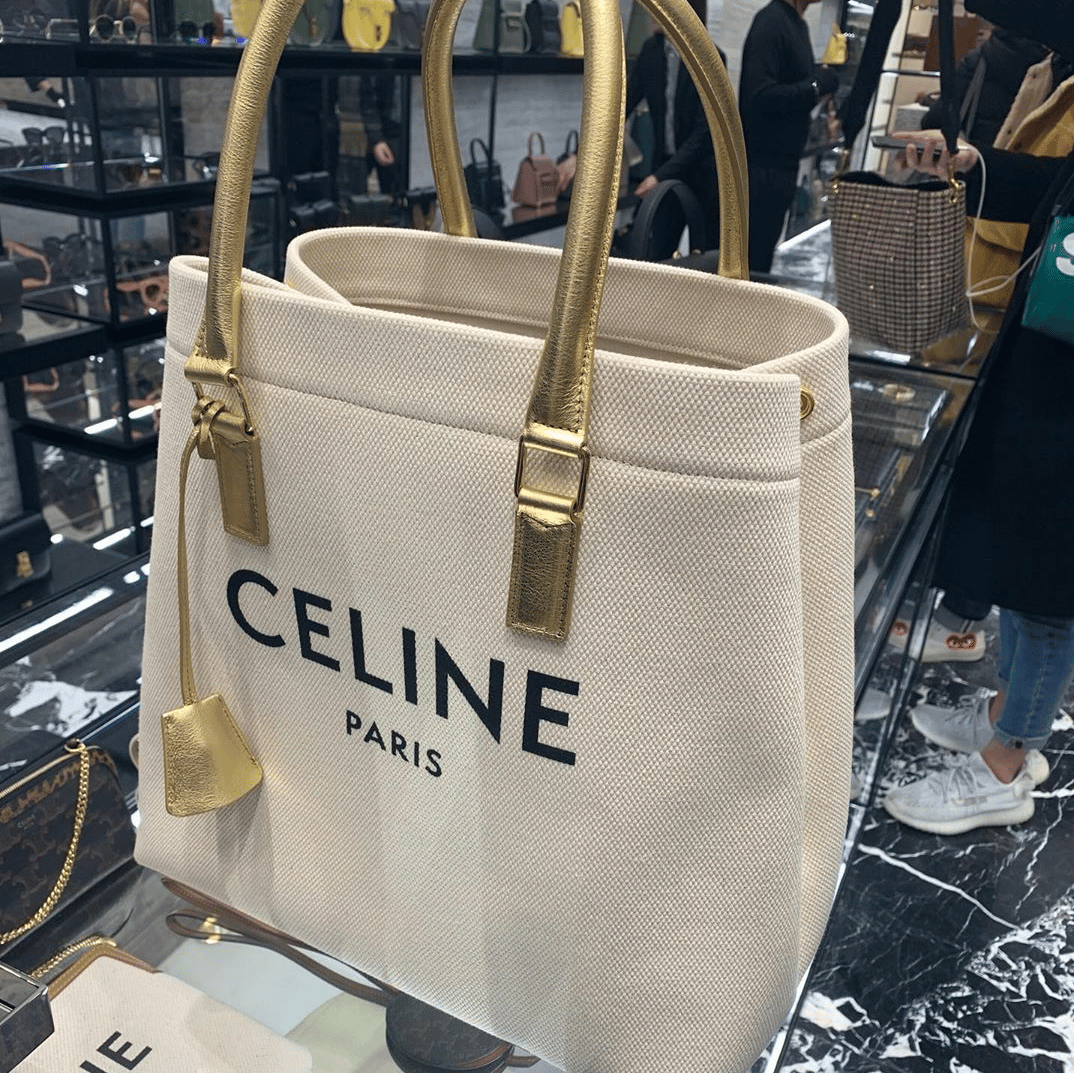 Celine 2019 Canvas Horizontal Cabas - Neutrals Totes, Handbags - CEL97287