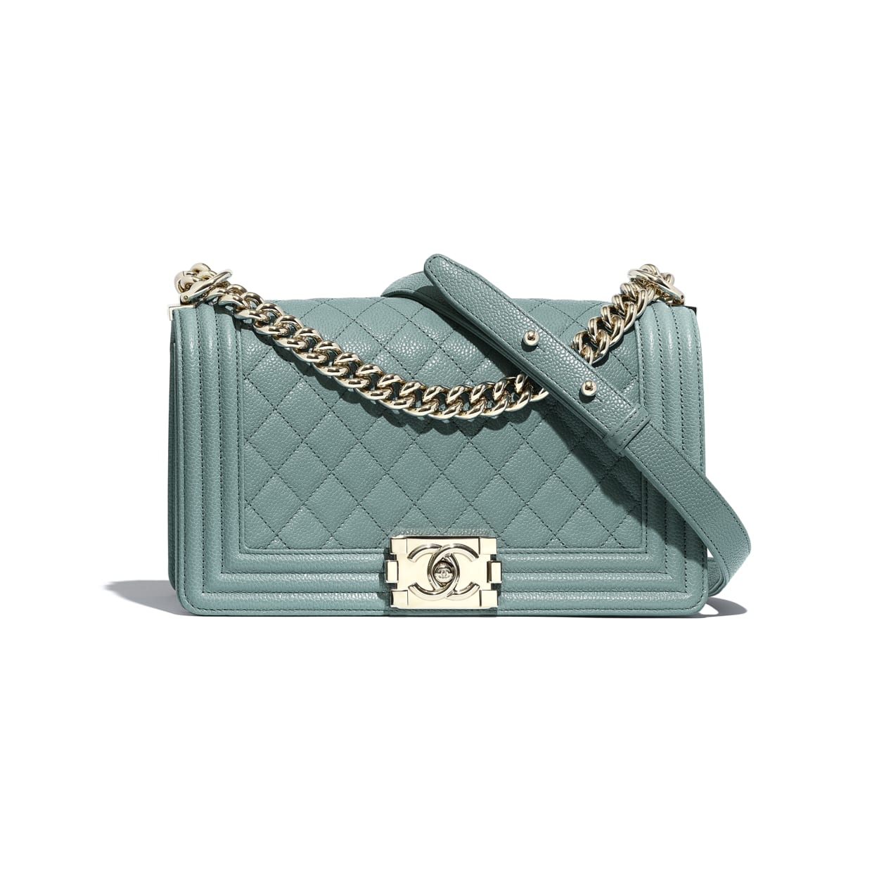Brand New Authentic In Box Chanel Vanity Case Mini Chain Bag Black Caviar  GHW  eBay