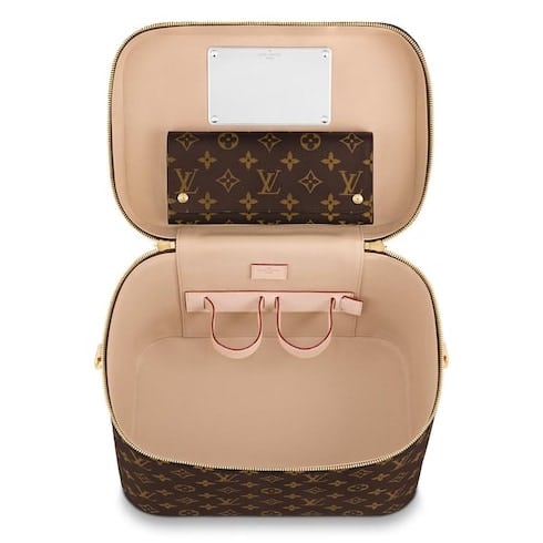 Louis Vuitton Nice Beauty Case Monogram Mini Brown