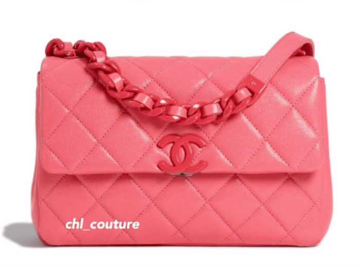 Chanel Kiss Lock Bag For Cruise 2021 Collection