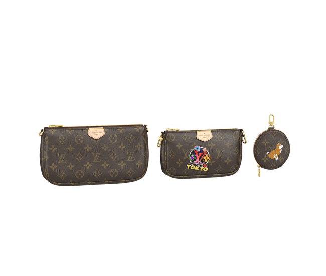 Louis Vuitton Small Box Monogram World Tour Booklet and 2 Tags in 2023