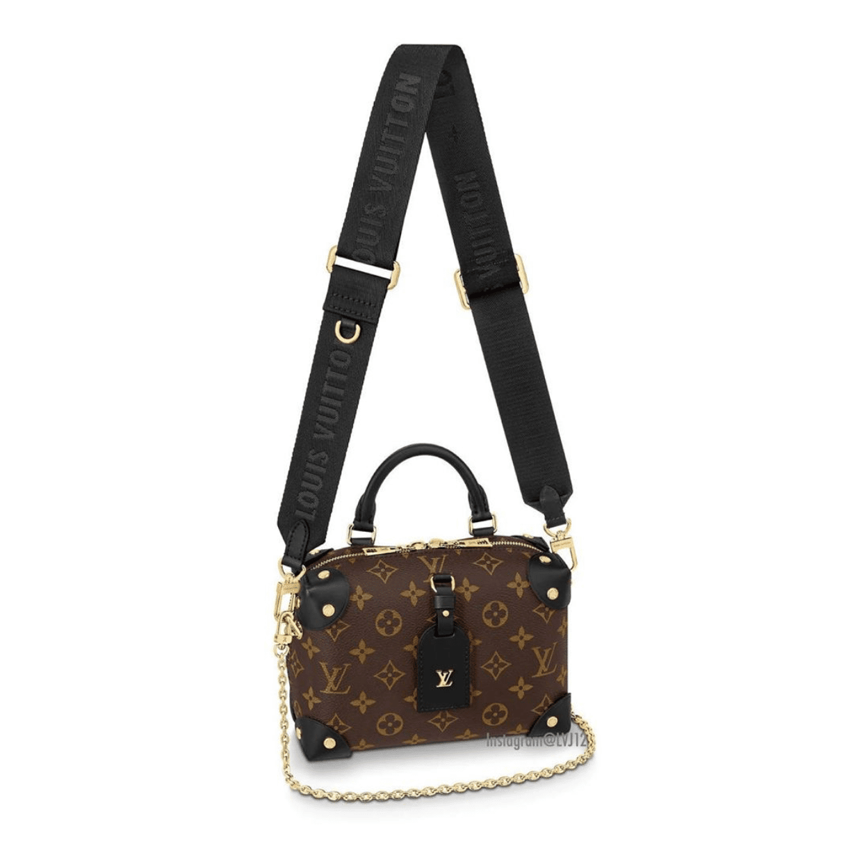 I LOVE the new #LVFW23 petite malle!! It comes with 3 different straps