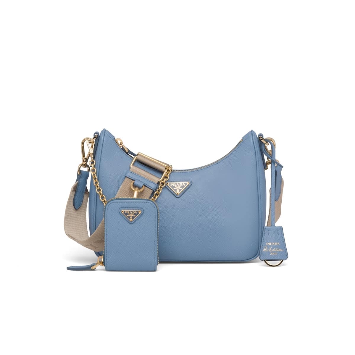 Prada Re-Edition 2000 Nylon Mini Bag - ASTRAL BLUE