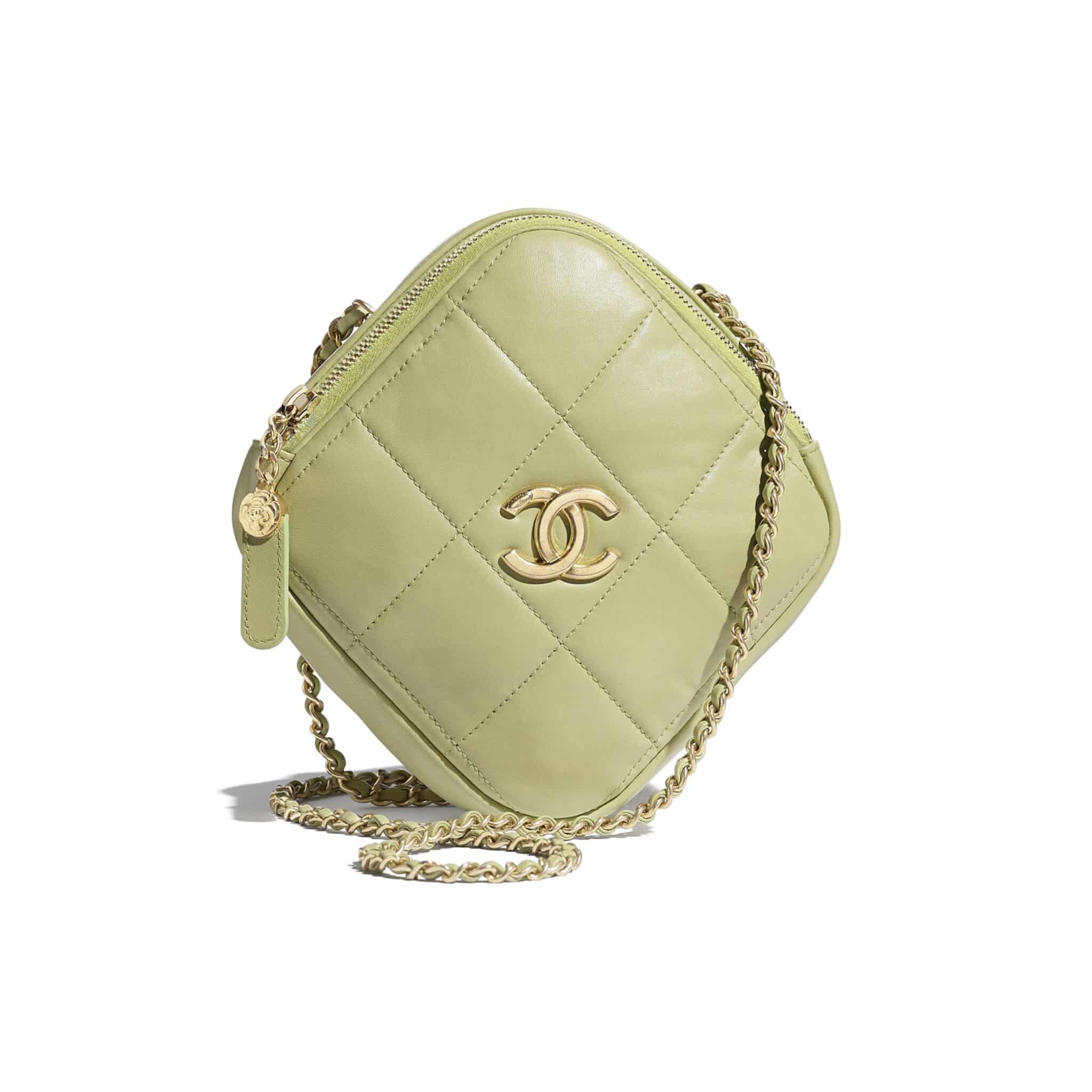 Chanel Shearling & Strass Bucket Bag