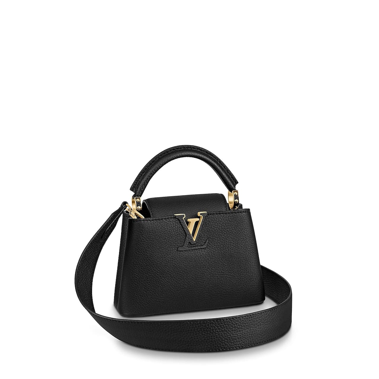 Capucines Mini Bag Luxury - Ramadan Gift Idea - Taupe - Leather