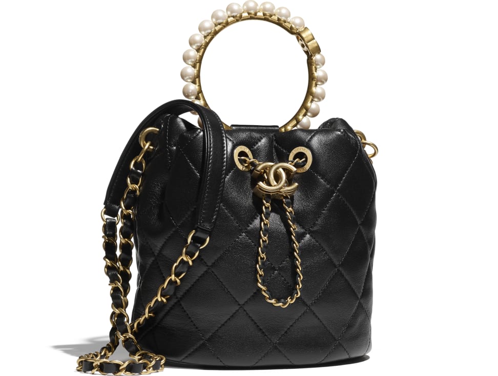 Chanel 2021 Drawstring Bucket Bag