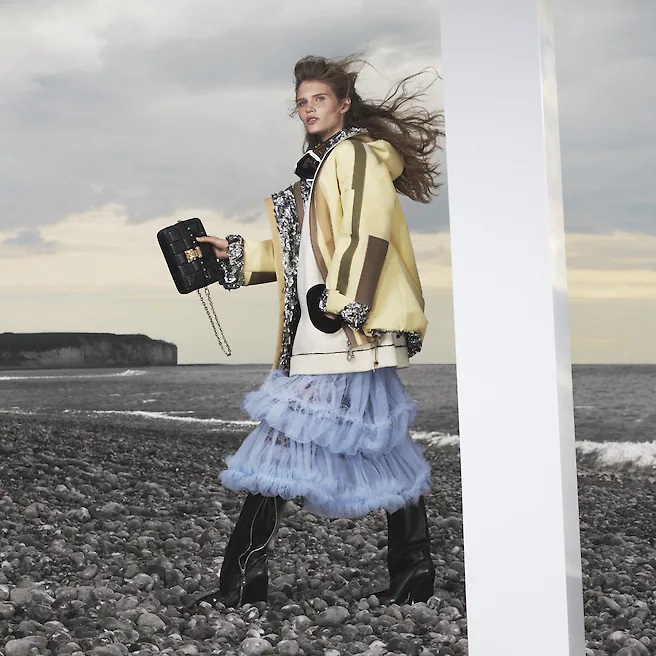Winter Outfit, Louis Vuitton Alma bag - Fleur d'Hiver
