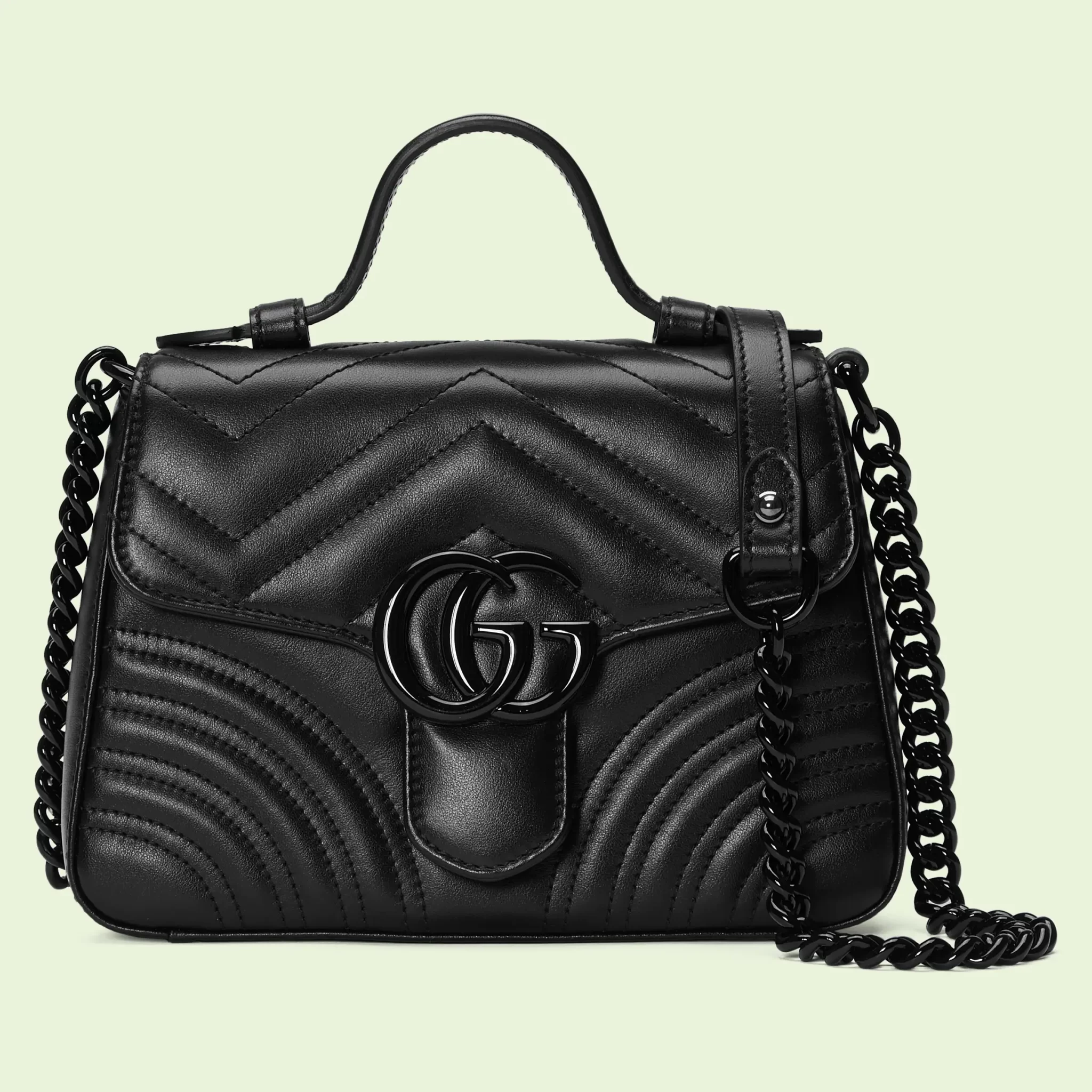Gucci Vintage Jackie Black GG Suede Flap Bag – JDEX Styles